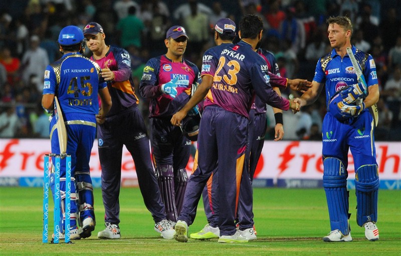 Leading from the front, skipper Rohit Sharma smashed a match-winning unbeaten 85 off just 60 balls to guide defending champions Mumbai Indians to a comfortable eight-wicket victory over Rising Pune Supergiants in the Maharashtra derby of the Indian Premier League (IPL) on Sunday. Mumbai Indians beat Rising Pune Supergiants by 8 wickets,Mumbai Indians beat Rising Pune Supergiants,Mumbai Indians vs Rising Pune Supergiants,Mumbai Indians,Rising Pune Supergiants,Indian Premier League,Indian Premier League 2016,Indian Premier League 9