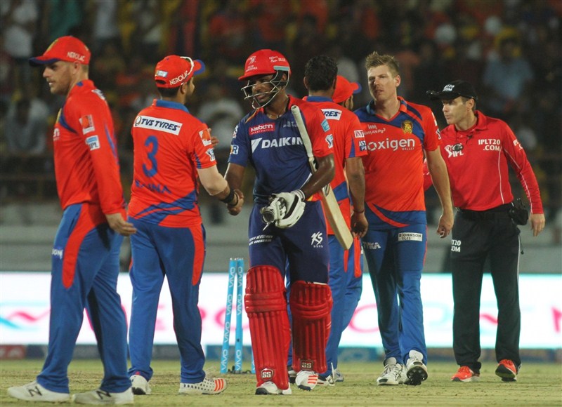 Rishabh Pant (69) and Quinton de Kock (46) produced a match-winning opening stand to guide Delhi Daredevils to a convincing eight-wicket victory over Gujarat Lions in an Indian Premier League (IPL) match at the Saurashtra Cricket Association Stadium on Tuesday. Delhi Daredevils thrash Gujarat Lions by 8 wickets,Delhi Daredevils thrash Gujarat Lions,Delhi Daredevils vs Gujarat Lions,Delhi Daredevils,Gujarat Lions,Rishabh Pant,Quinton de Kock,Indian Premier League,Indian Premier League 2016,Indian Premier League 9