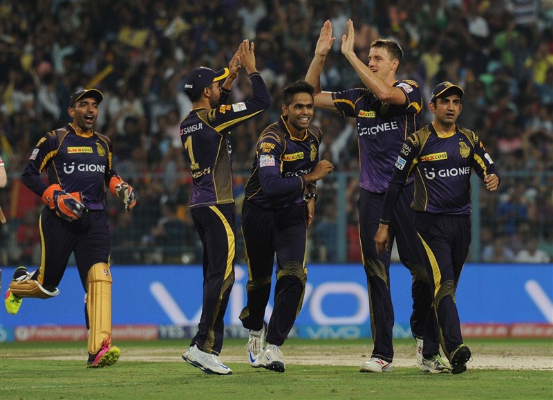 Andre Russell came up with a magical last over to help Kolkata Knight Riders (KKR) grab a seven-run victory over Kings XI Punjab in an Indian Premier League (IPL) contest at the Eden Gardens here on Wednesday. Kolkata Knight Riders thrash Kings XI Punjab,Kolkata Knight Riders beat Kings XI Punjab,Kolkata Knight Riders,Kings XI Punjab,Andre Russell,Indian Premier League,Indian Premier League 2016,Indian Premier League 9
