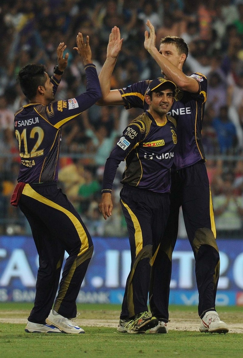 Andre Russell came up with a magical last over to help Kolkata Knight Riders (KKR) grab a seven-run victory over Kings XI Punjab in an Indian Premier League (IPL) contest at the Eden Gardens here on Wednesday. Kolkata Knight Riders thrash Kings XI Punjab,Kolkata Knight Riders beat Kings XI Punjab,Kolkata Knight Riders,Kings XI Punjab,Andre Russell,Indian Premier League,Indian Premier League 2016,Indian Premier League 9