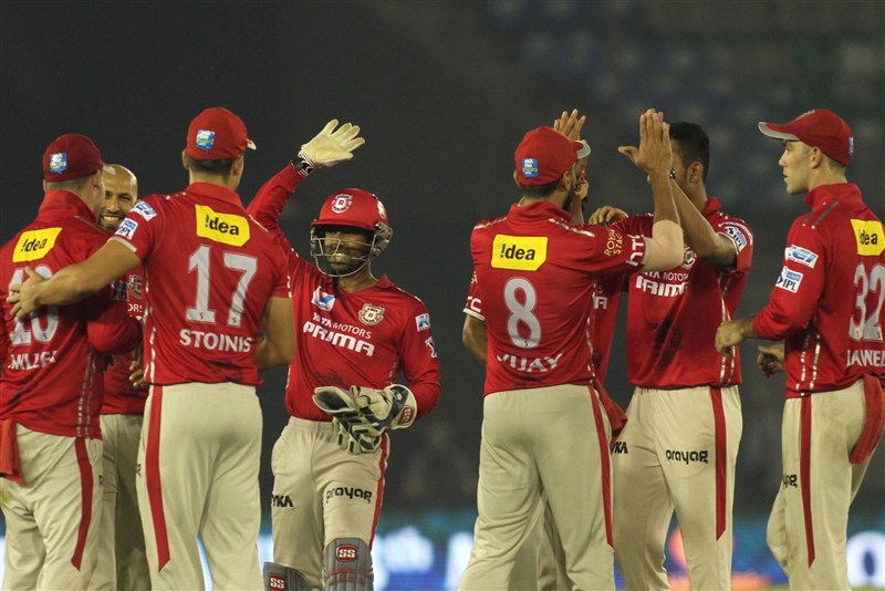 Spurred by an all-round effort from Australian Marcus Stoinis, Kings XI Punjab registered a 9 run win over Delhi Daredevils at the Punjab Cricket Association Stadium on Saturday to stay alive in the Indian Premier League (IPL). Kings XI Punjab trash Delhi Daredevils,Kings XI Punjab beat Delhi Daredevils,Kings XI Punjab,Delhi Daredevils,Marcus Stoinis,Indian Premier League,Indian Premier League 2016,Indian Premier League 9,IPL pics,IPL images,IPL photos,IPL stills,IPL pictures