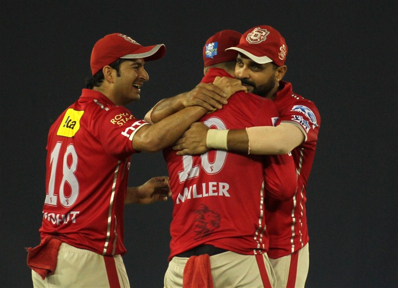 Spurred by an all-round effort from Australian Marcus Stoinis, Kings XI Punjab registered a 9 run win over Delhi Daredevils at the Punjab Cricket Association Stadium on Saturday to stay alive in the Indian Premier League (IPL). Kings XI Punjab trash Delhi Daredevils,Kings XI Punjab beat Delhi Daredevils,Kings XI Punjab,Delhi Daredevils,Marcus Stoinis,Indian Premier League,Indian Premier League 2016,Indian Premier League 9,IPL pics,IPL images,IPL photos,IPL stills,IPL pictures