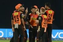 Riding on Shikhar Dhawan's unbeaten 82 followed by an impressive performance by the bowlers, Sunrisers Hyderabad outclassed defending champions Mumbai Indians by 85 runs in an Indian Premier League (IPL) match on Sunday.