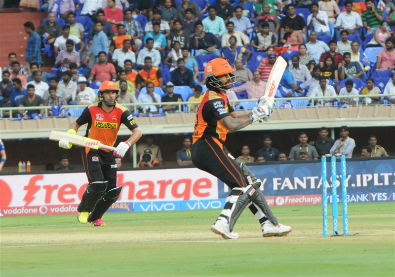 Riding on Shikhar Dhawan's unbeaten 82 followed by an impressive performance by the bowlers, Sunrisers Hyderabad outclassed defending champions Mumbai Indians by 85 runs in an Indian Premier League (IPL) match on Sunday. Sunrisers Hyderabad trash Mumbai Indians,Sunrisers Hyderabad beat Mumbai Indians,Sunrisers Hyderabad,Mumbai Indians,Shikhar Dhawan,Indian Premier League,Indian Premier League 2016,Indian Premier League 9,IPL 2016