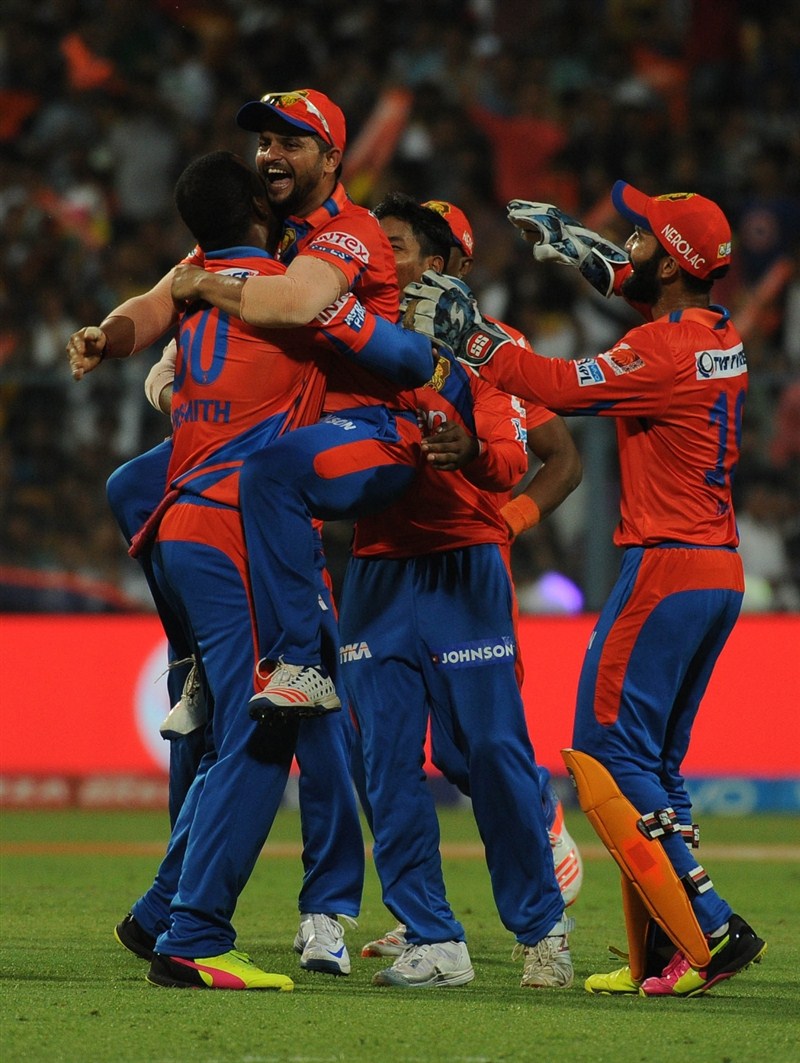 Gujarat Lions came up with an all-round effort to outclass Kolkata Knight Riders (KKR) comprehensively with five wickets and 12 balls to spare in an Indian Premier League (IPL) game at the Eden Gardens on Sunday. Gujarat Lions trash Kolkata Knight Riders,Gujarat Lions beat Kolkata Knight Riders,Gujarat Lions,Kolkata Knight Riders,Indian Premier League 2016,Indian Premier League 9,IPL 2016,IPL 9,IPL pics,IPL images,IPL photos