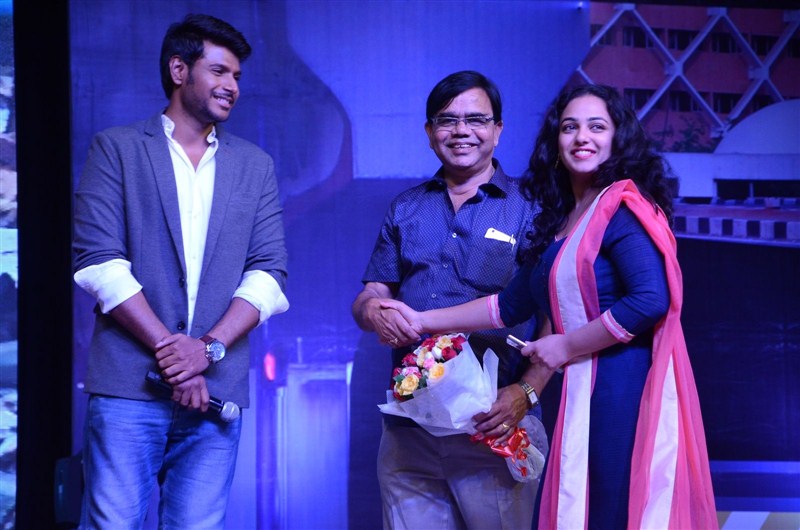 Telugu movie Okka Ammayi Thappa Audio Launch. Celebs like Sundeep Kishan, Nithya Menon, Sai Dharam Tej and others graced the event. Okka Ammayi Thappa,Okka Ammayi Thappa Audio Launch,Sundeep Kishan,Nithya Menon,Sai Dharam Tej,Okka Ammayi Thappa Audio Launch pics,Okka Ammayi Thappa Audio Launch images,Okka Ammayi Thappa Audio Launch photos,Okka Ammayi Thappa Audio Launch stills,Okka Am