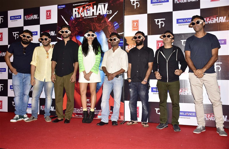 The cast of Anurag Kashyap's Raman Raghav 2.0 unveiled the films trailer on 10th May. Nawazuddin Siddiqui,Raman Raghav 2.0's trailer launch,Raman Raghav 2.0's trailer,Raman Raghav 2.0's,Raman Raghav,Raman Raghav 2.0's trailer launch pics,Raman Raghav 2.0's trailer launch images,Raman Raghav 2.0's trailer launc