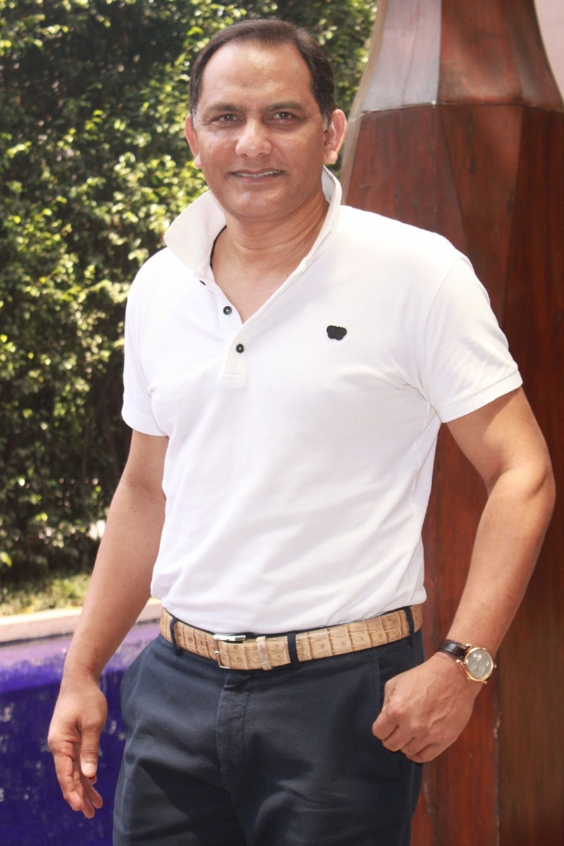 Actors Emraan Hashmi, Prachi Desai and Cricketer Mohammad Azharuddin during a press conference to promote their upcoming film Azhar,Azhar press meet,Bollywood movie Azhar,Emraan Hashmi,Prachi Desai,Mohammad Azharuddin,Azhar press meet pics,Azhar press meet images,Azhar press photos,Azhar press stills,Azhar press pictures