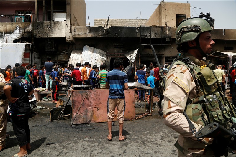 Dozens of people are killed in three separate bombings in Baghdad neighborhoods, with Islamic State claiming responsibility for the deadliest in Sadr City. Baghdad car bombings,Baghdad car bomb,Baghdad bomb,Baghdad car blast,Islamic State