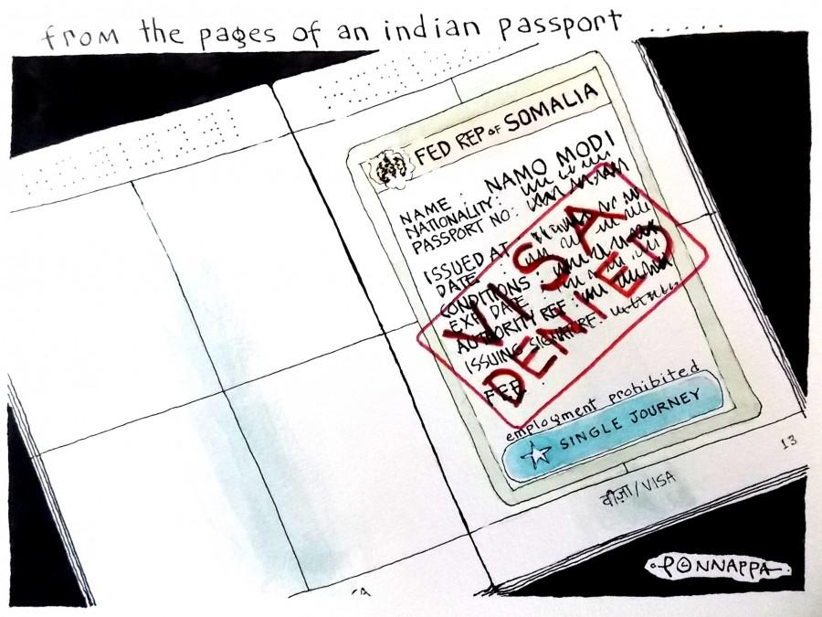 IBTimes Cartoon Narendra Modi,Prime Minister Narendra Modi,Somalia comment,Modi Somalia comment
