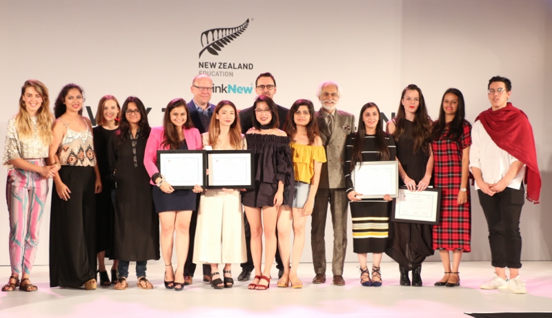 The smart use of sustainable fabric along with her mother's age-old sari incorporated in a modern creation has landed Jaipur-based Megha Sharma a two-week internship at a prestigious New Zealand fashion school. NZ fashion school,FDCI president Sunil Sethi,Sunil Sethi,Megha Sharma,New Zealand fashion school,fashion school
