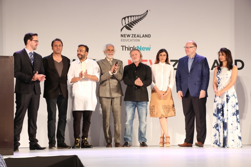 The smart use of sustainable fabric along with her mother's age-old sari incorporated in a modern creation has landed Jaipur-based Megha Sharma a two-week internship at a prestigious New Zealand fashion school. NZ fashion school,FDCI president Sunil Sethi,Sunil Sethi,Megha Sharma,New Zealand fashion school,fashion school