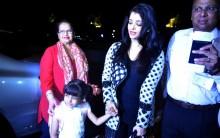 Bollywood actress Aishwarya Rai Bachchan Flies to Cannes with daughter Aaradhya.