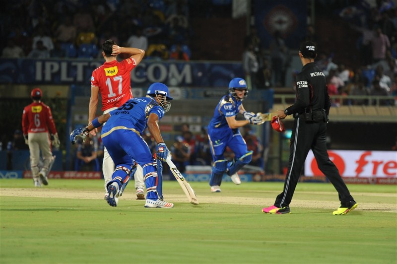 Star batsmen Wriddhiman Saha (56) and Murali Vijay (54 not out) smashed half-centuries each as Kings XI Punjab outclassed Mumbai Indians by seven wickets in an Indian Premier League (IPL) match on Friday. Punjab stun Mumbai by seven wickets,Punjab stun Mumbai,Kings XI Punjab,Mumbai Indians,Wriddhiman Saha,Murali Vijay,Indian Premier League,Indian Premier League 2016,Indian Premier League 9,IPL pics,IPL images,IPL photos,IPL stills,IPL pictures