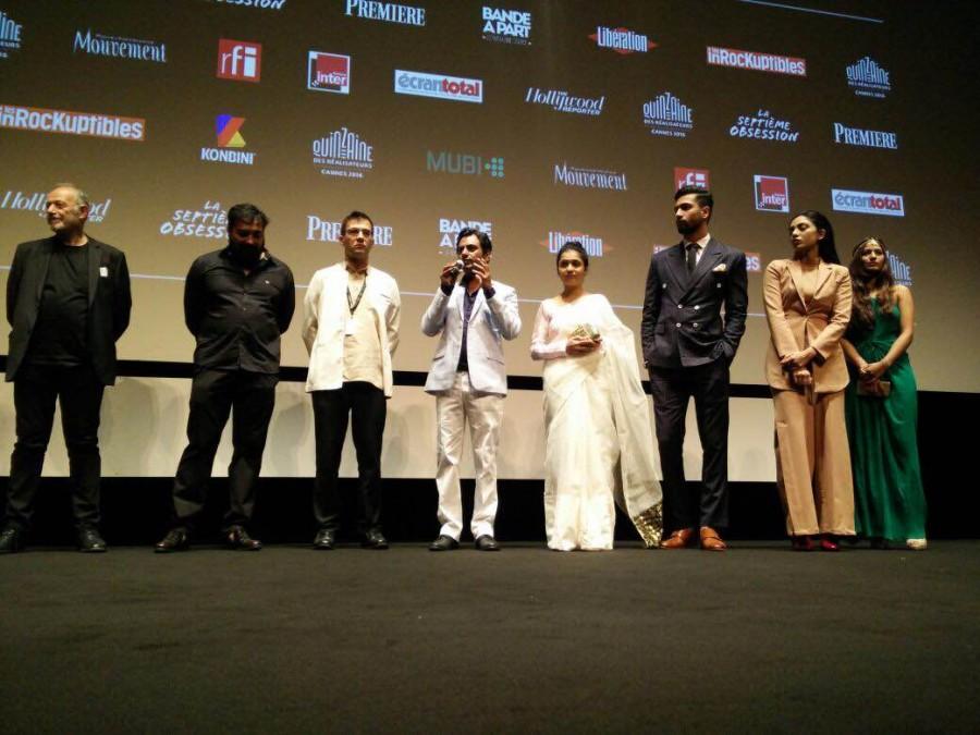 The cast of Raman Raghav 2.0 are here at the Cannes Film Festival and here are the first clicks of the team. Raman Raghav 2.0 special screening,Raman Raghav 2.0,Raman Raghav 2.0 special screening at Cannes,Cannes Film Festival,Cannes Film Festival 2016,Bollywood movie Raman Raghav 2.0,Nawazuddin Siddiqui,Vicky Kaushal