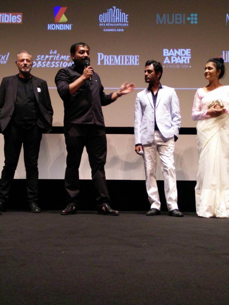 The cast of Raman Raghav 2.0 are here at the Cannes Film Festival and here are the first clicks of the team. Raman Raghav 2.0 special screening,Raman Raghav 2.0,Raman Raghav 2.0 special screening at Cannes,Cannes Film Festival,Cannes Film Festival 2016,Bollywood movie Raman Raghav 2.0,Nawazuddin Siddiqui,Vicky Kaushal