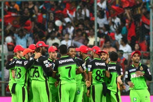 In a do-or-die match to keep their hopes alive in the Indian Premier League, Royal Challengers Bangalore (RCB) mauled Gujarat Lions (GL) by 144 runs, setting new records and sending frenzied fans into a tizzy with a double century partnership on Saturday.