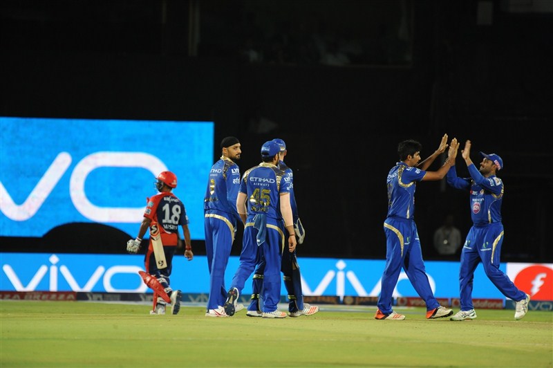 Riding on promising all-rounder Krunal Pandya's quick-fire 86, followed by an impressive bowling performance, Mumbai Indians outclassed Delhi Daredevils by 80 runs in an Indian Premier League (IPL) match on Sunday. Mumbai Indians trash Delhi Daredevils by 80 runs,Mumbai Indians trash Delhi Daredevils,Mumbai Indians beat Delhi Daredevils,Mumbai Indians,Delhi Daredevils,Indian Premier League,Indian Premier League 2016,IPL pics,IPL images,IPL photos,IPL stills,IPL pict