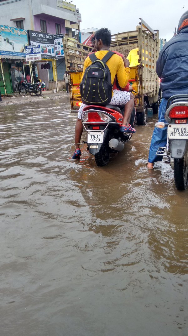 Heavy rainfall will continue in Tamil Nadu and Puducherry during the next 24 hours, said the weather department on Wednesday. Chennai,Chennai rain,Heavy rain Chennai,Chennai floods,Chennai flood,Heavy rainfall in Tamil Nadu,Heavy rainfall in Chennai