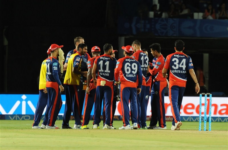 Delhi Daredevils (DD) worsened their chances of making it to the Indian Premier League (IPL) play-offs after going down to Rising Pune Supergiants by 19 runs via Duckworth-Lewis method in a rain-marred tie at the VCA Stadium on Tuesday. Delhi Daredevils,Rising Pune Supergiants,Rising Pune Supergiants beats Delhi Daredevils,Pune vs Daredevils,playoff,Indian Premier League,Indian Premier League 2016,Indian Premier League pics,IPL pics,IPL 2016,IPL images,IPL photos,IPL stills,IPL pictures