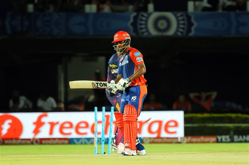 Delhi Daredevils (DD) worsened their chances of making it to the Indian Premier League (IPL) play-offs after going down to Rising Pune Supergiants by 19 runs via Duckworth-Lewis method in a rain-marred tie at the VCA Stadium on Tuesday. Delhi Daredevils,Rising Pune Supergiants,Rising Pune Supergiants beats Delhi Daredevils,Pune vs Daredevils,playoff,Indian Premier League,Indian Premier League 2016,Indian Premier League pics,IPL pics,IPL 2016,IPL images,IPL photos,IPL stills,IPL pictures