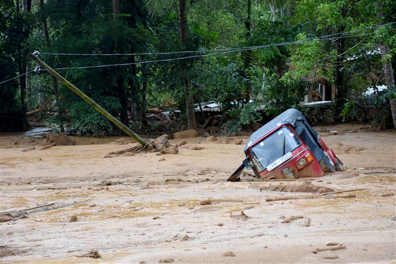 The toll in torrential rains in Sri Lanka on Thursday rose to 42 as search and rescue operations for survivors continued, especially in the country's central region that was hit by landslides leaving 134 missing. Sri Lanka Cyclone,Cyclone,Cyclone in Sri Lanka,landslide,landslide in Sri lanka,torrential rains