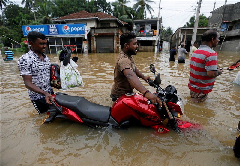 The toll in torrential rains in Sri Lanka on Thursday rose to 42 as search and rescue operations for survivors continued, especially in the country's central region that was hit by landslides leaving 134 missing. Sri Lanka Cyclone,Cyclone,Cyclone in Sri Lanka,landslide,landslide in Sri lanka,torrential rains