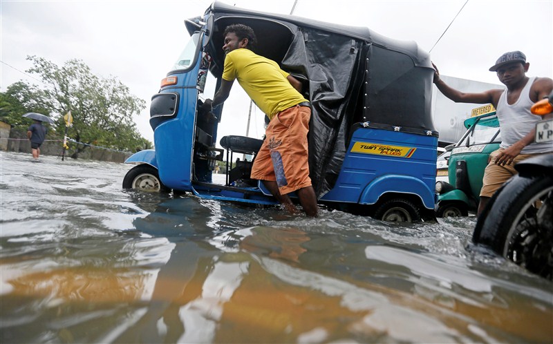 The toll in torrential rains in Sri Lanka on Thursday rose to 42 as search and rescue operations for survivors continued, especially in the country's central region that was hit by landslides leaving 134 missing. Sri Lanka Cyclone,Cyclone,Cyclone in Sri Lanka,landslide,landslide in Sri lanka,torrential rains