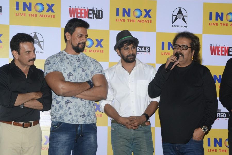 Celebs like Pavan Malhotra, Abhishek Jawakar, Karan Hariharan, Hariharan, Dishank Arora, Siddhanth Mahajan, Shiva Dagar, Akshay Bhatija, Jyoti Sethi and Poonam Kamal graced at Missing on a Weekend,Missing on a Weekend Trailer Launch,Pavan Malhotra,Abhishek Jawakar,Karan Hariharan,Hariharan,Dishank Arora,Siddhanth Mahajan,Shiva Dagar,Akshay Bhatija,Jyoti Sethi,Poonam Kamal,Missing on a Weekend Trailer Launch pics,Missing on a We