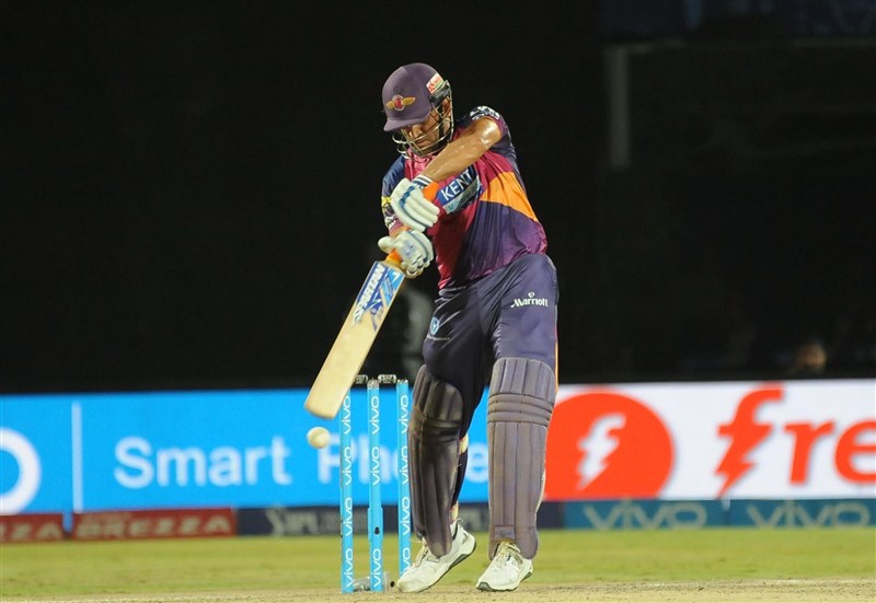 Skipper Mahendra Singh Dhoni's 64 not out off 32 deliveries turned it around for Rising Pune Supergiants as the debutants ended their Indian Premier League (IPL) campaign with a four-wicket victory over Kings XI Punjab on Saturday. Rising Pune Supergiants trash Kings XI Punjab,Rising Pune Supergiants,Kings XI Punjab,Mahendra Singh Dhoni,Dhoni,Indian Premier League,Indian Premier League 2016,Indian Premier League 9,IPL 2016,IPL pics,IPL images,IPL photos,IPL stills