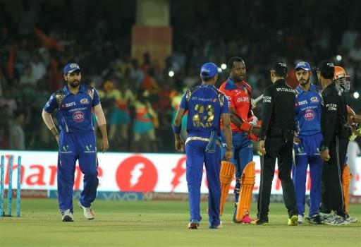 Leading from the front, skipper Suresh Raina (58) smashed a much need half-century to guide Gujarat Lions to a six wicket victory over Mumbai Indians in an Indian Premier League (IPL) match on Saturday.