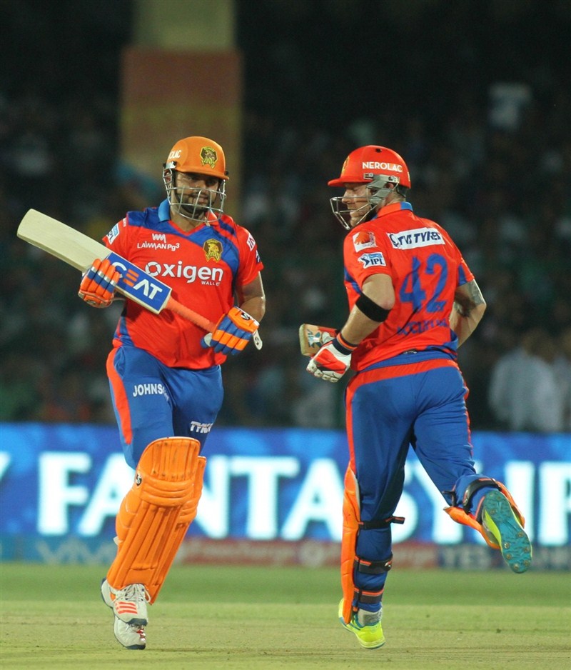 Leading from the front, skipper Suresh Raina (58) smashed a much need half-century to guide Gujarat Lions to a six wicket victory over Mumbai Indians in an Indian Premier League (IPL) match on Saturday. Gujarat,Gujarat outclass Mumbai,Gujarat beats Mumbai,Gujarat trash Mumbai,Suresh Raina,Indian Premier League,Indian Premier League 2016,Indian Premier League 9,IPL,IPL 2016,IPL 9,IPL pics,IPL images,IPL photos
