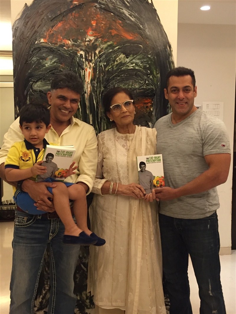 Celebs like Salman Khan, Roop Kumar Rathod, Shaina NC at Dr Muffazal Lokdawala 'The Eat Right Prescription' Book Launch Party? The Eat Right Prescription,The Eat Right Prescription book launch,Roop Kumar Rathod,Shaina NC,Dr Muffazal Lokdawala,Salman Khan