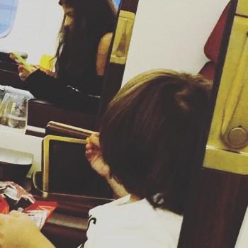 Bollywood Superstar Shah Rukh Khan celebrated his youngest son AbRam's third birthday on a plane.