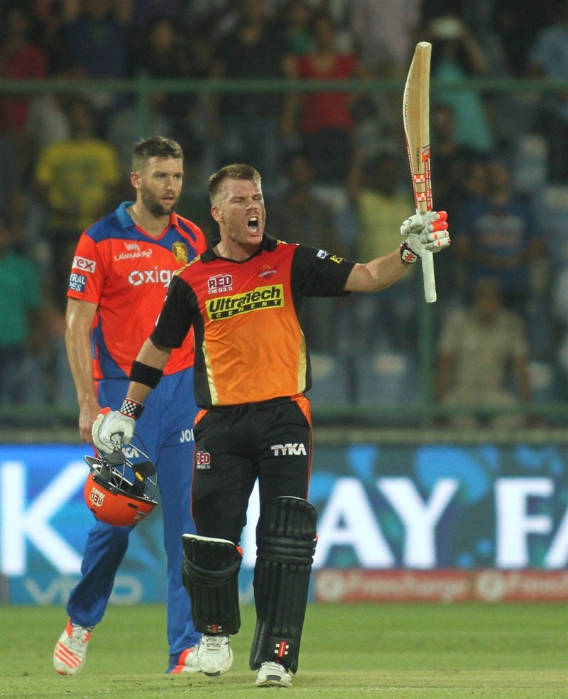 Captain David Warner's belligerent innings of 96 not out helped Sunrisers Hyderabad overcome Gujarat Lions by four wickets on Friday to enter the final of the Indian Premier League (IPL). Gujarat Lions,Sunrisers Hyderabad,Royal Challengers Bangalore,RCB,David Warner,Indian Premier League,Indian Premier League 2016,IPL 2016,IPL Final,IPL 2016 final,IPL Final 2016