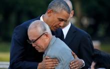 Barack Obama became the first incumbent U.S. president to visit Hiroshima, in a gesture Tokyo and Washington hope will showcase their alliance and reinvigorate efforts to rid the world of nuclear arms.