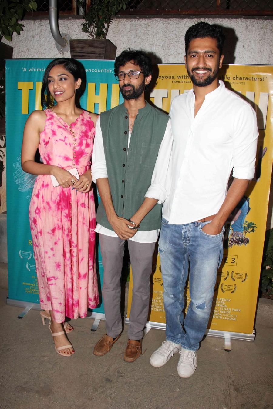 Kannada movie Thithi Special Screening held in Mumbai. Celebs like Kangana Ranaut, Shekhar Kapur, Raam Reddy, Sudhir Mishra, Anurag Kashyap, Juhi Chaturvedi and others graced the event. Thithi Special Screening,Thithi,Kangana Ranaut,Shekhar Kapur,Raam Reddy,Thithi Special Screening pics,Thithi Special Screening images,Thithi Special Screening photos,Thithi Special Screening stills,Thithi Special Screening pictures