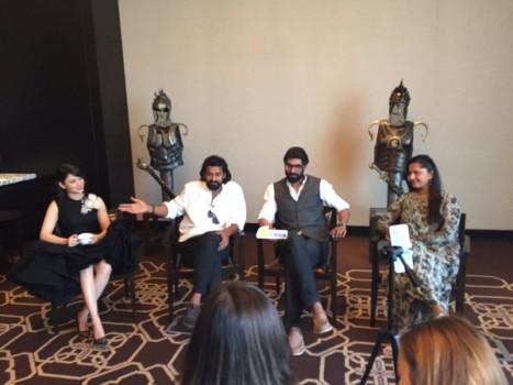 Baahubali is gearing up for grand release in China next month and the interaction with Chinese media is a part of promotional activities.