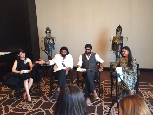 Baahubali is gearing up for grand release in China next month and the interaction with Chinese media is a part of promotional activities. Baahubali,Baahubali Team interacts with Chinese Media,Baahubali Team with Chinese Media,Chinese Media,Baahubali Team Interacts with Chinese Media Images,Baahubali Team Interacts with Chinese Media phts,Baahubali Team Interacts with Chinese Media pics,Baah