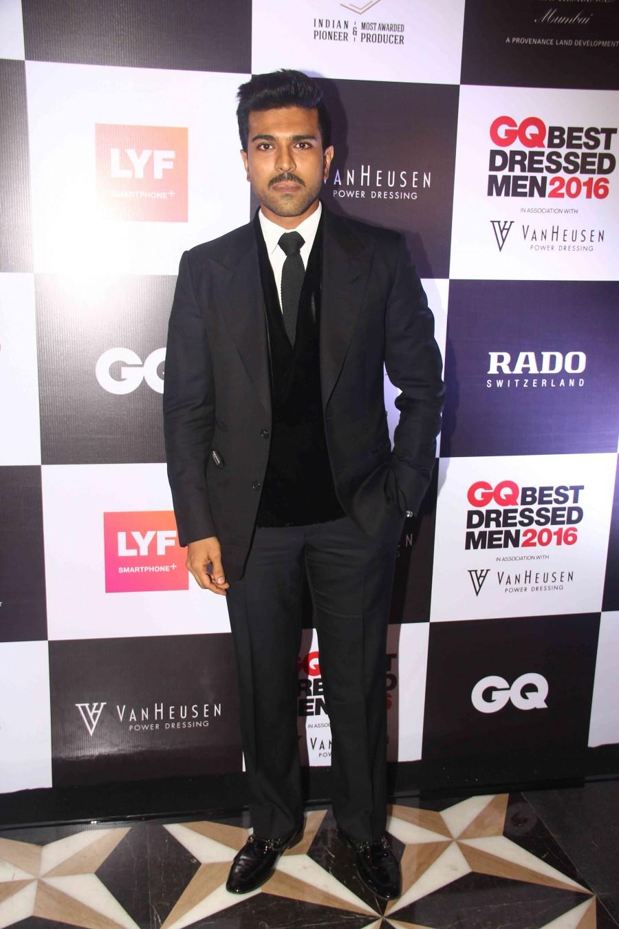 The seventh edition of GQ Best Dressed was held in association with Van Heusen on 2nd June 2016 with the central theme of Fashion and Music. GQ Best Dressed Men,GQ Best Dressed Men 2016,GQ Best Dressed,Ram Charan,Ajinkya Rahane,Arjun Kapoor,Dulquer Salmaan,Shahid Kapoor,GQ Best Dressed Men pics,GQ Best Dressed Men images,GQ Best Dressed Men photos,GQ Best Dressed Men stills,GQ Best Dressed Men