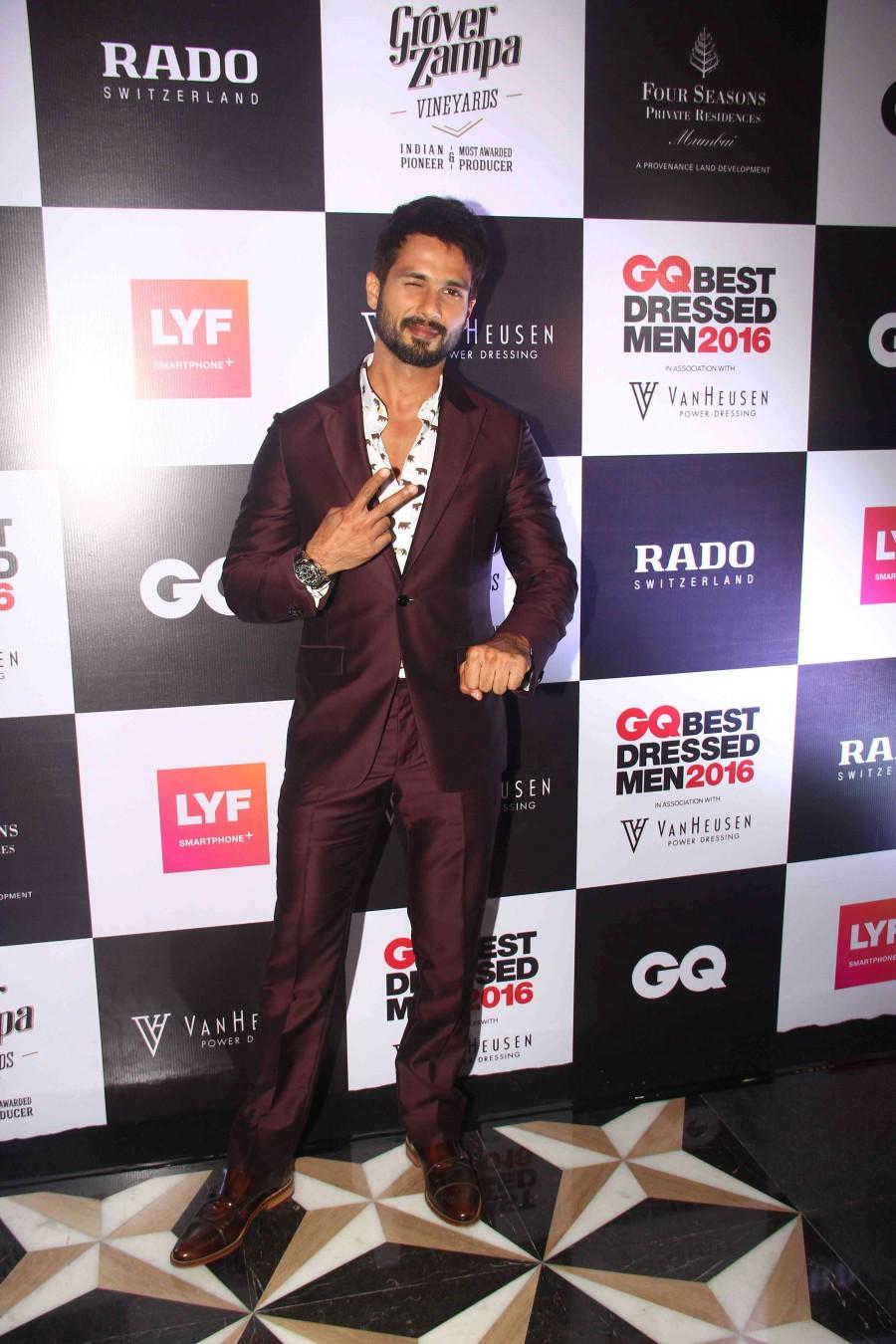 The seventh edition of GQ Best Dressed was held in association with Van Heusen on 2nd June 2016 with the central theme of Fashion and Music. GQ Best Dressed Men,GQ Best Dressed Men 2016,GQ Best Dressed,Ram Charan,Ajinkya Rahane,Arjun Kapoor,Dulquer Salmaan,Shahid Kapoor,GQ Best Dressed Men pics,GQ Best Dressed Men images,GQ Best Dressed Men photos,GQ Best Dressed Men stills,GQ Best Dressed Men