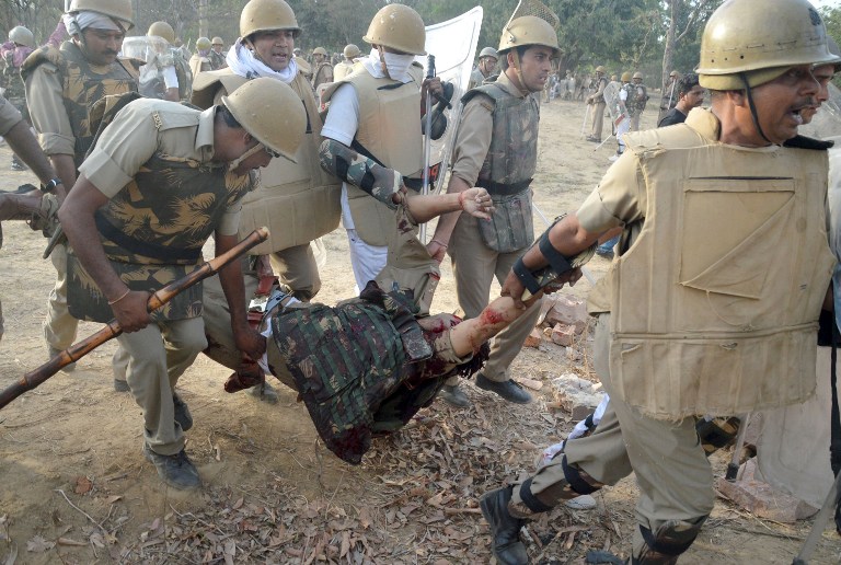 The toll in the Mathura violence rose to 20 on Friday as Superintendent of Police Mukul Dwivedi and others injured in Thursday's clash between police and encroachers during an anti-encroachment drive, succumbed to their injuries. Mathura clash,Mathura,Mathura clashes,Mathura violence,Mukul Dwivedi,Superintendent of Police Mukul Dwivedi,Samajwadi Party,Mathura clash pics,Mathura clash images,Mathura clash photos,Mathura clash stills,Mathura clash pictures