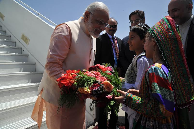 Prime Minister Narendra Modi on Saturday left for a five-nation tour that will take him to Afghanistan, Qatar, Switzerland, the US and Mexico. PM Narendra Modi,Narendra Modi,Narendra Modi arrival at Herat,Narendra Modi at Herat,Modi at Herat,Narendra Modi reaches Herat,Narendra Modi at Afghanistan,Narendra Modi reaches Afghanistan,Narendra Modi in Afghanistan,Modi in Afghanistan