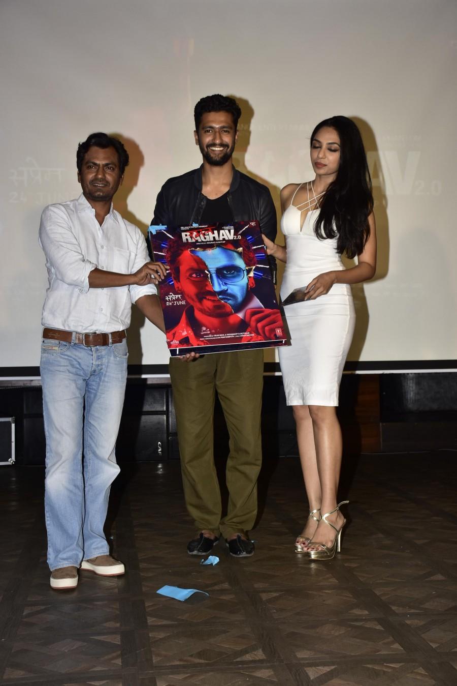 Celebs like Anurag Kashyap, Ram Sampath, Nawazuddin Siddiqui, Vicky Kaushal, Sobhita Dhulipala, Sona Mohapatra, Vikas Bahl, Vikramaditya Motwane, Madhu Mantena and others graced the event. Raman Raghav 2.0,Raman Raghav 2.0 Song Launch,Anurag Kashyap,Ram Sampath,Nawazuddin Siddiqui,Vicky Kaushal,Sobhita Dhulipala,Sona Mohapatra,Vikas Bahl,Vikramaditya Motwane,Madhu Mantena,Raman Raghav 2.0 music Launch,Raman Raghav 2.0 music,Raman Raghav 2.0