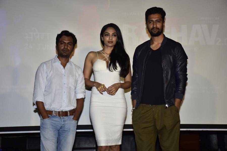 Celebs like Anurag Kashyap, Ram Sampath, Nawazuddin Siddiqui, Vicky Kaushal, Sobhita Dhulipala, Sona Mohapatra, Vikas Bahl, Vikramaditya Motwane, Madhu Mantena and others graced the event. Raman Raghav 2.0,Raman Raghav 2.0 Song Launch,Anurag Kashyap,Ram Sampath,Nawazuddin Siddiqui,Vicky Kaushal,Sobhita Dhulipala,Sona Mohapatra,Vikas Bahl,Vikramaditya Motwane,Madhu Mantena,Raman Raghav 2.0 music Launch,Raman Raghav 2.0 music,Raman Raghav 2.0