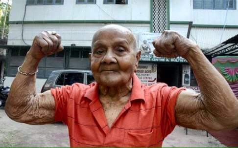 Former Mr Universe and celebrated body-builder Manohar Aich died at his home here following old age-related health complications, family sources said. He was 104. Manohar Aich,Manohar Aich passes away,Former Mr. Universe Manohar Aich passes away,Manohar Aich dead,Manohar Aich died,Manohar Aich rare pics,Manohar Aich rare images,Manohar Aich rare photos,Manohar Aich rare stills,Manohar Aich rare pictures