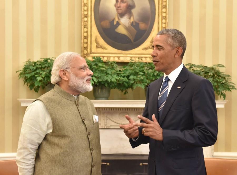 Prime Minister Narendra Modi meets the USA President Barack Obama in Oval Office, at White House in Washington DC, USA on June 7, 2016. Narendra Modi,Barack Obama,Narendra Modi meets Barack Obama,Narendra Modi meets Barack Obama at White House,Modi meets Obama at White House,Modi meets Obama,USA President Barack Obama.,Prime Minister Narendra Modi,Oval Office,Washington