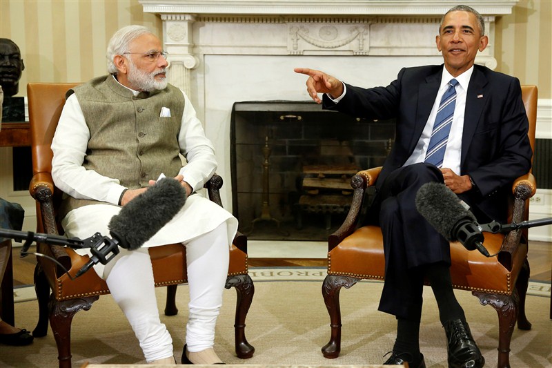 Building on their close personal bonding, Prime Minister Narendra Modi and US President Barack Obama on Tuesday promised to work together for the sake of global peace and security and the benefit of developing countries. Narendra Modi,Barack Obama,Prime Minister Narendra Modi,US President Barack Obama,Modi and Obama,Modi and Obama pics,Modi and Obama images,Modi and Obama stills,Modi and Obama pictures,Modi and Obama photos