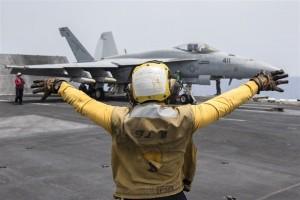 Fighting Islamic State,Fighting Islamic State from the sea,Islamic State,USS Harry S. Truman,fighter jets,F/A-18E,U.S. Navy F/A-18C