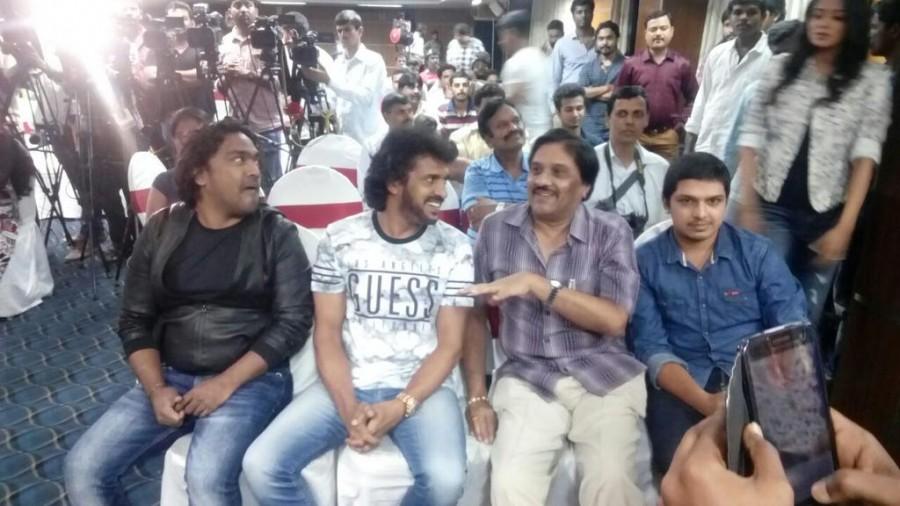Kalpana 2 music launch event held in Bangalore. Celebs like Upendra, Priyamani, Arjun Janya and others graced the event. Kalpana 2,Kalpana 2 music launch,Kalpana 2 audio launch,Upendra,Priyamani,Arjun Janya,Kalpana 2 music launch pics,Kalpana 2 music launch images,Kalpana 2 music launch photos,Kalpana 2 music launch stills,Kalpana 2 music launch pictures,Kalpana 2 audio lau